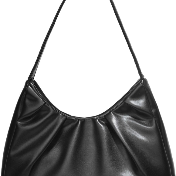 Elegant Black Shoulder Bag - Picture 2 of 6